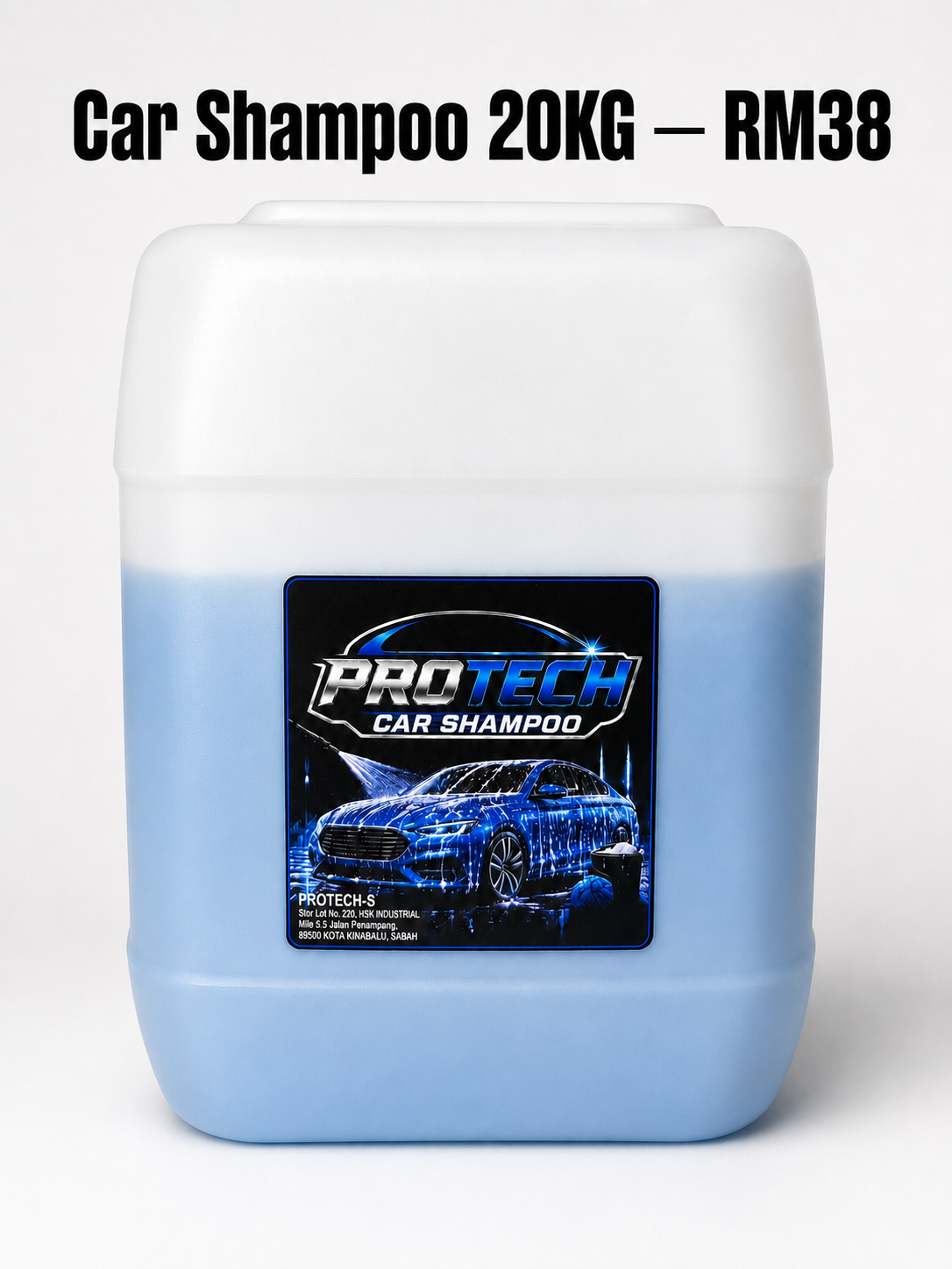 Car Shampoo (Blue Colour)