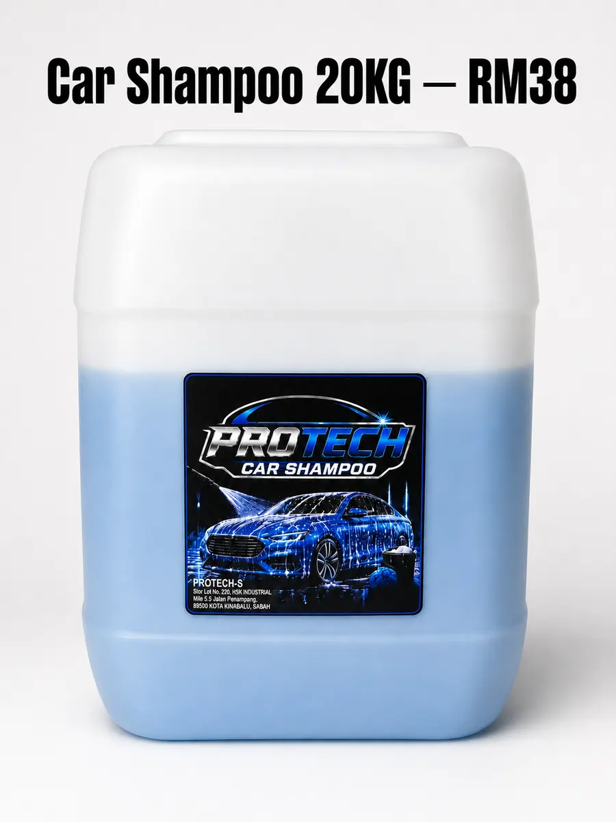 Car Shampoo (No Colour, No Wax)