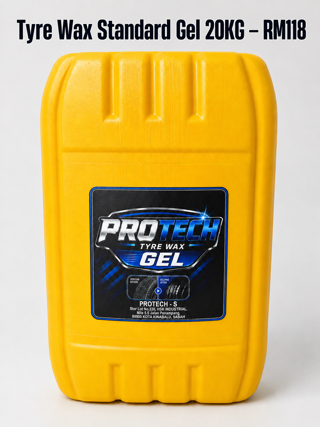 Tyre Wax Gel