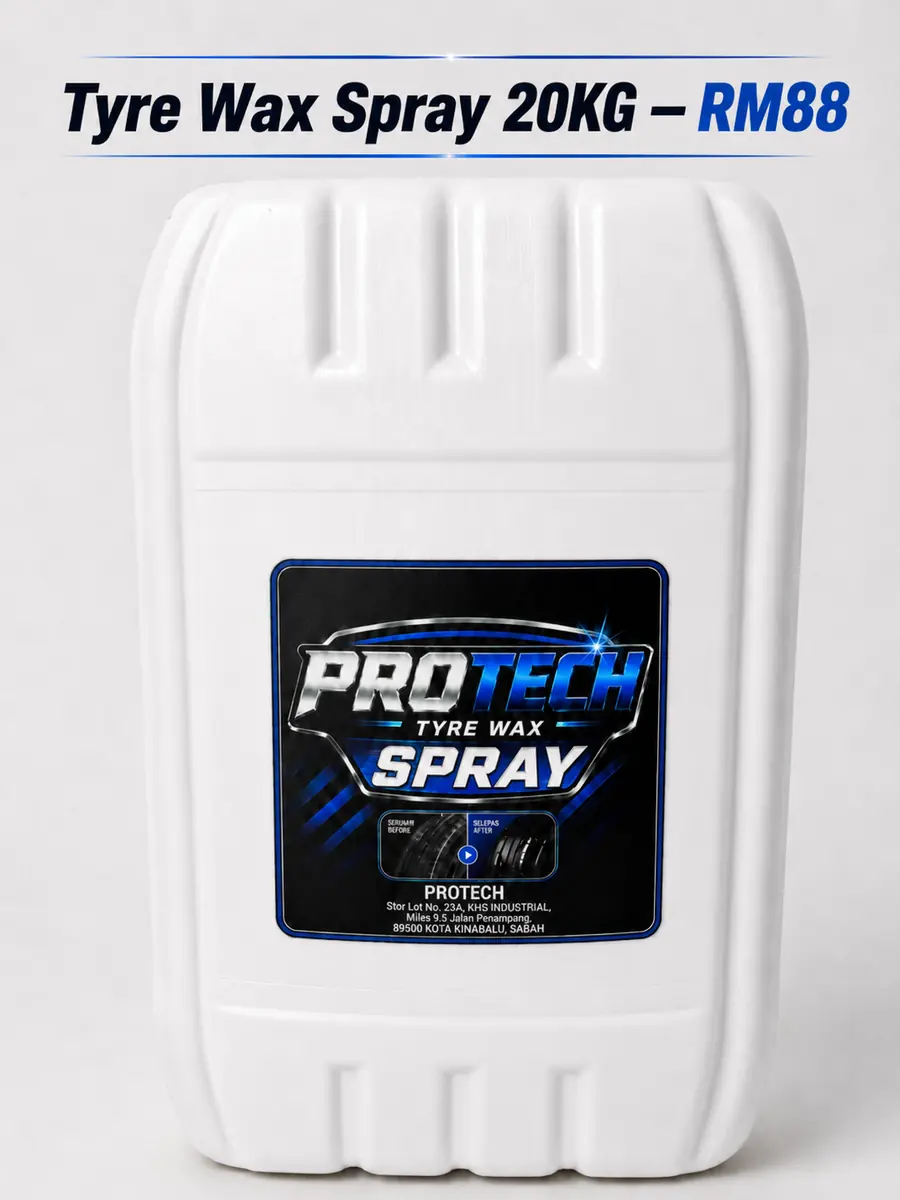 Tyre Wax Spray