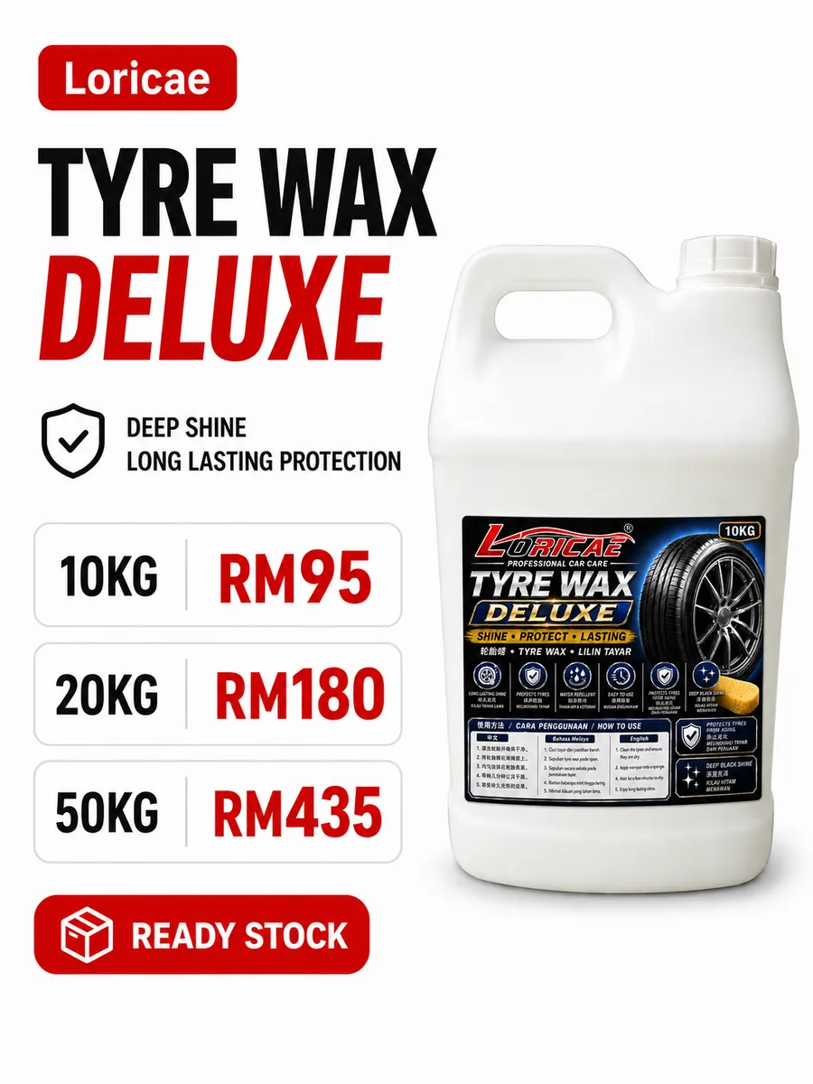 Tyre Wax Deluxe White