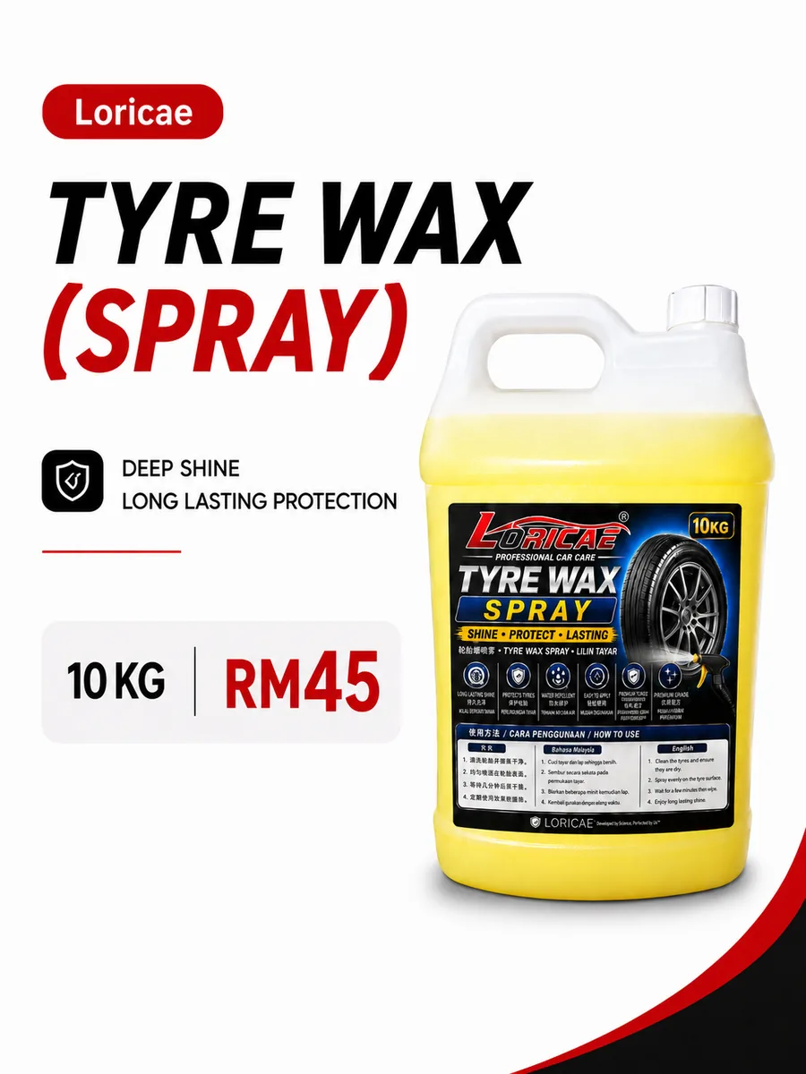 Tyre Wax Spray